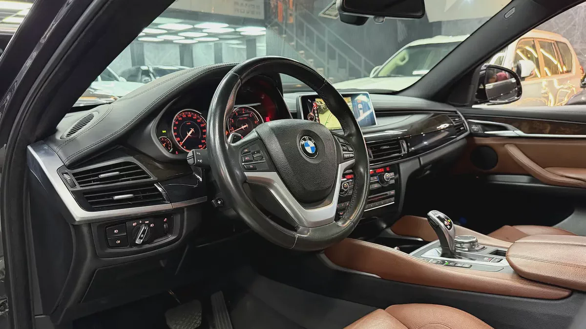 Stunning BMW X6 xDrive50i 2016 | GCC Specs | Low Mileage | Luxury SUV-6-6