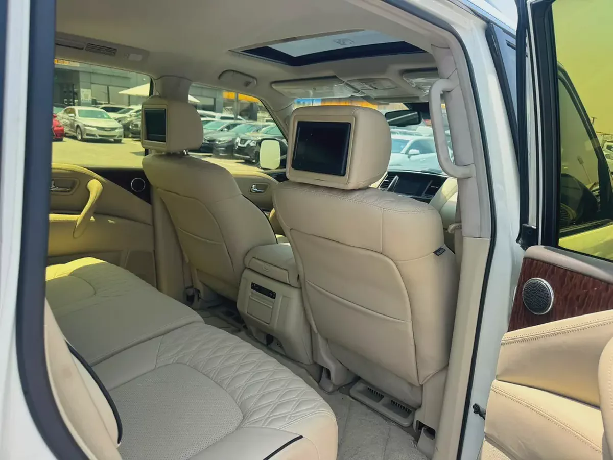 Nissan Patrol SE 2012 GCC Specs fullopshin white color-10-10