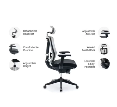 NAVODESK HALO Chair Premium Ergonomic Gaming & Office Chair with Multi Adjustable Features-4