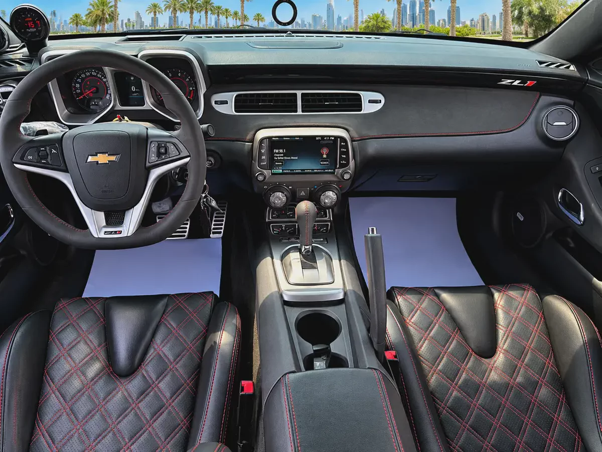 2013 Chevrolet Camaro ZL1 900HP | GCC Specs | Performance V8 | Well Maintained-7-7