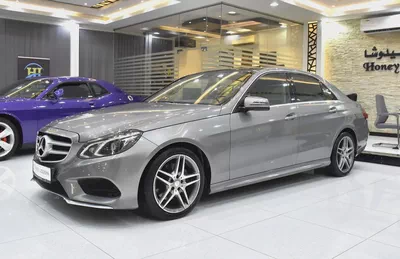 EXCELLENT DEAL for our Mercedes Benz E300 ( 2015 Model ) in Grey Color GCC Specs-1
