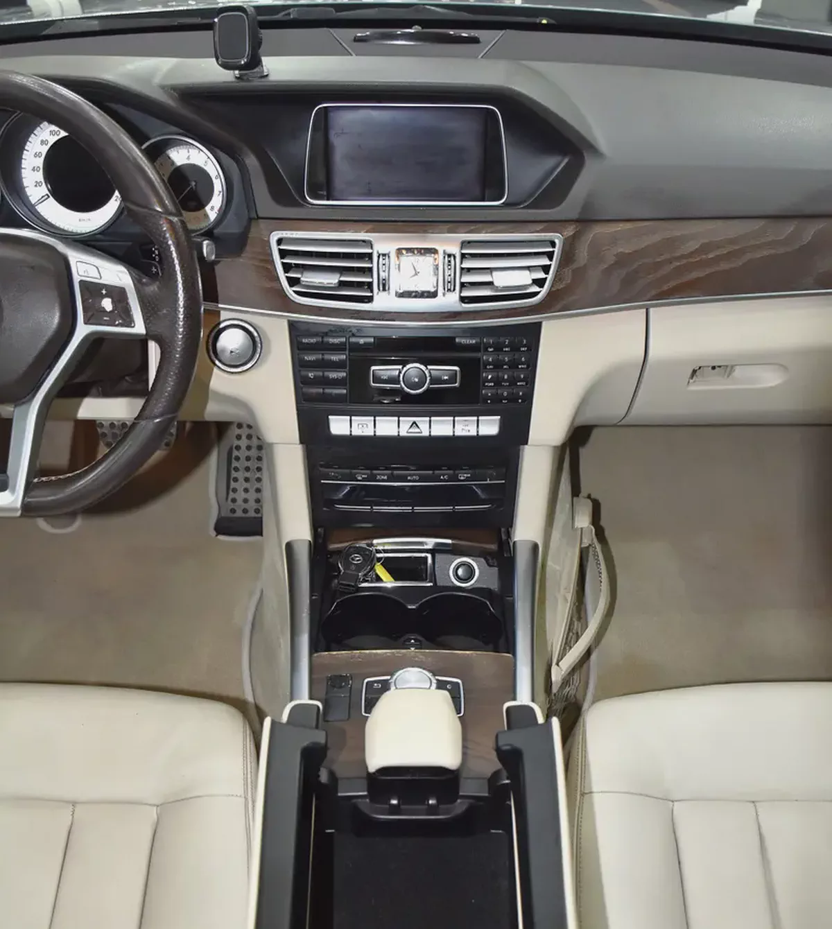 EXCELLENT DEAL for our Mercedes Benz E300 ( 2015 Model ) in Grey Color GCC Specs-15-15