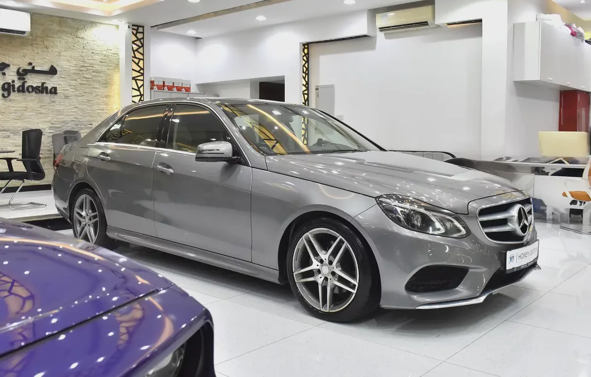 EXCELLENT DEAL for our Mercedes Benz E300 ( 2015 Model ) in Grey Color GCC Specs-2-2