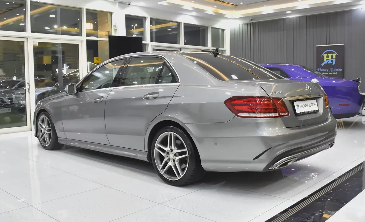 EXCELLENT DEAL for our Mercedes Benz E300 ( 2015 Model ) in Grey Color GCC Specs-6-6