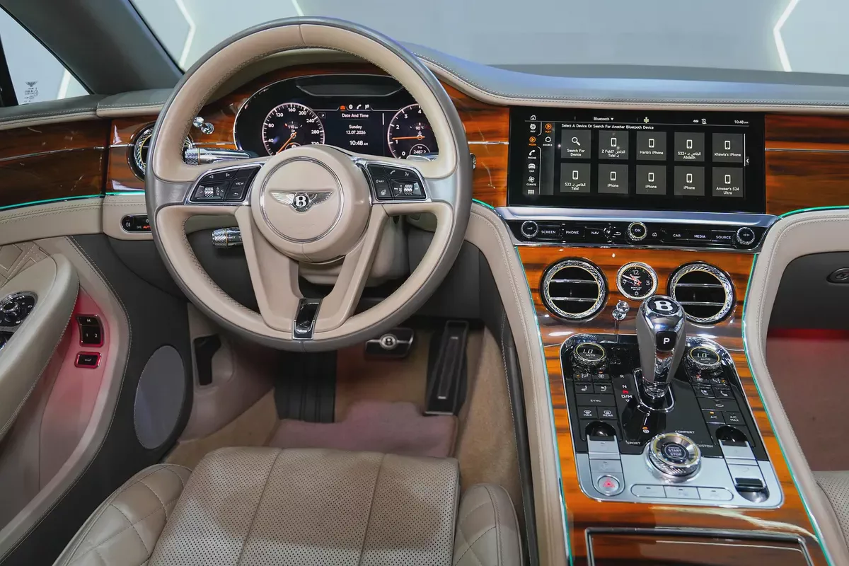 2019 - Bentley Continental GT V12 - GCC for 399,000.00 AED-14-14