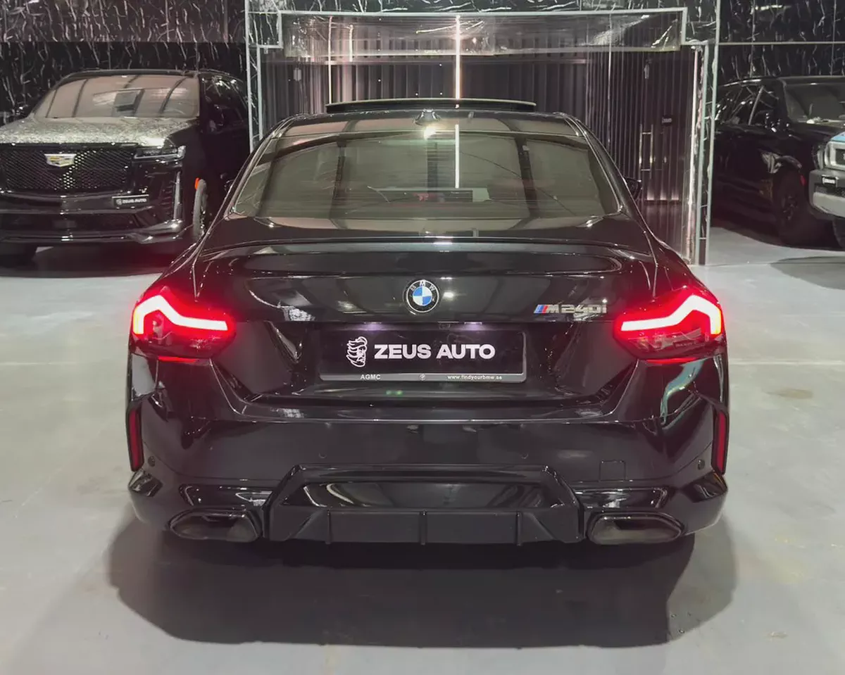 BMW M240i xDrive | GCC | Original Paint | Low Mileage | AGMC Warranty and service 2029-6-6