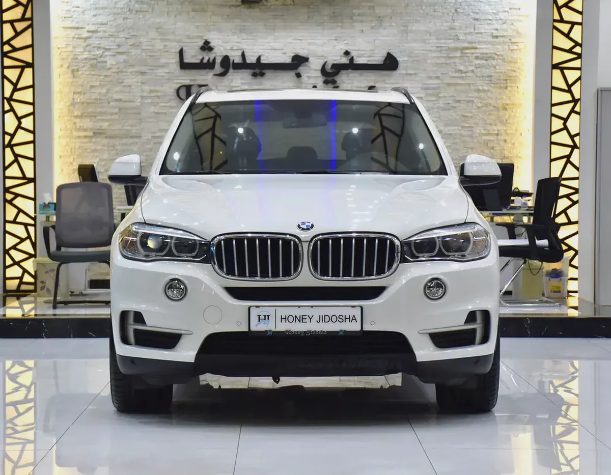 EXCELLENT DEAL for our BMW X5 xDrive35i ( 2014 Model ) in White Color GCC Specs