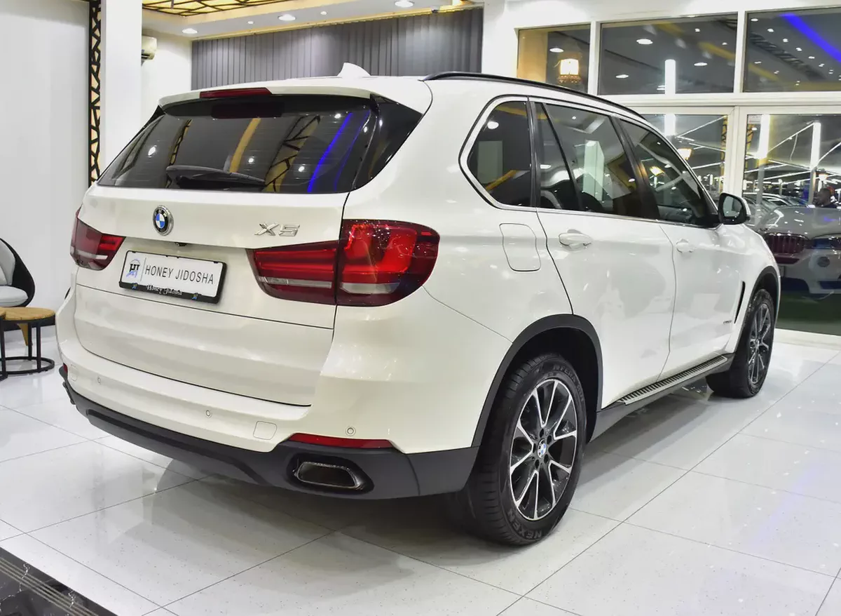 EXCELLENT DEAL for our BMW X5 xDrive35i ( 2014 Model ) in White Color GCC Specs-5-5