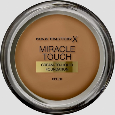 Max Factor Miracle Touch Cream To Liquid Foundation 083 Golden Tan-1