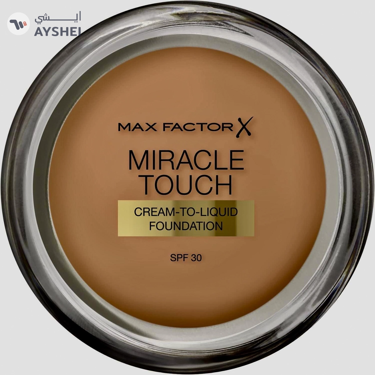 Max Factor Miracle Touch Cream To Liquid Foundation 083 Golden Tan-1-1