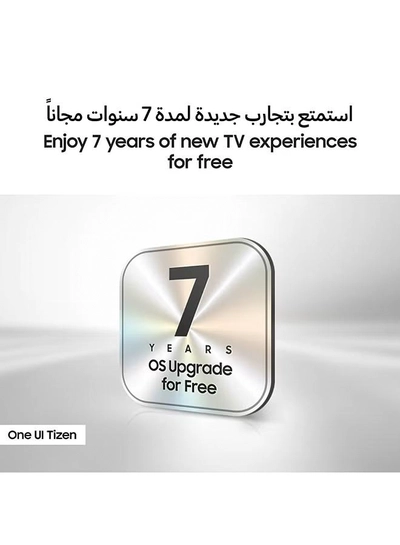 Samsung 55 Inch Crystal UHD TV, U8000F, 4K, Crystal Processor 4K, MetalStream Design, Knox Security, Endless Free Content, Smart TV, UA55U8000FUXZN (2025 - UAE Version) U8000F BLACK-7