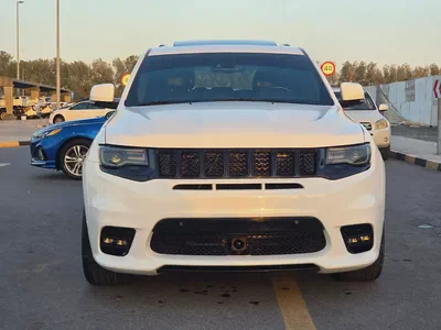 جيب كراند شيروكي 2014 مواصفات خليجية SRT 6.4 بحالة جيدة-3