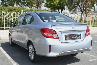 0% DP - ORIGINAL PAINT - MITSUBISHI ATTRAGE 2022 - LOW MILEAGE - GCC-7