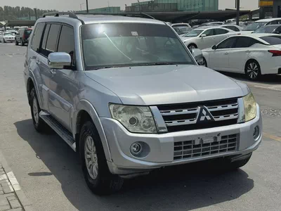 Mitsubshi pajero 2014 silver color fullopshin-6