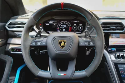 2024 Lamborghini Urus Performante | Excelent Condition | Baby Blue color |-11