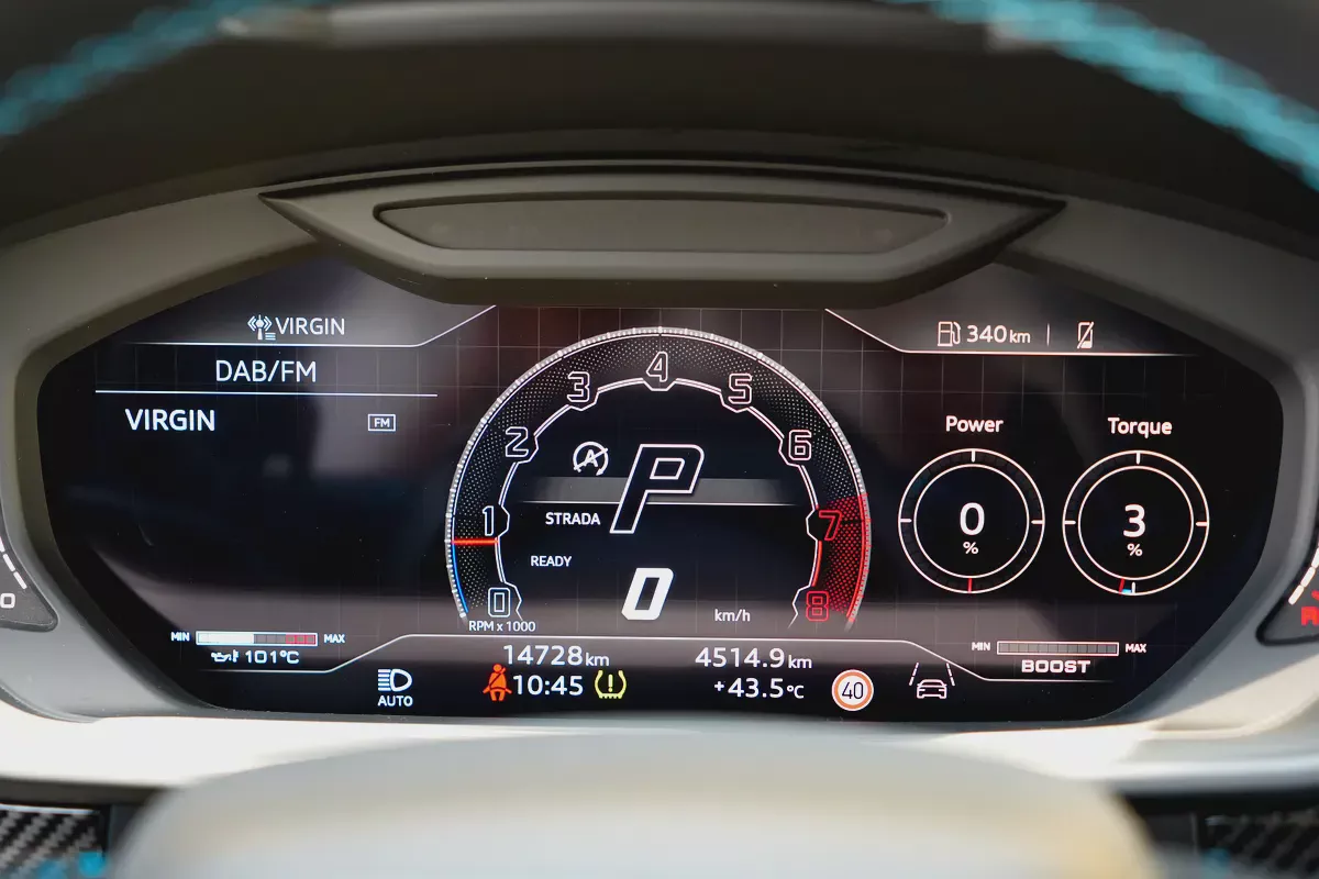 2024 Lamborghini Urus Performante | Excelent Condition | Baby Blue color |-12-12