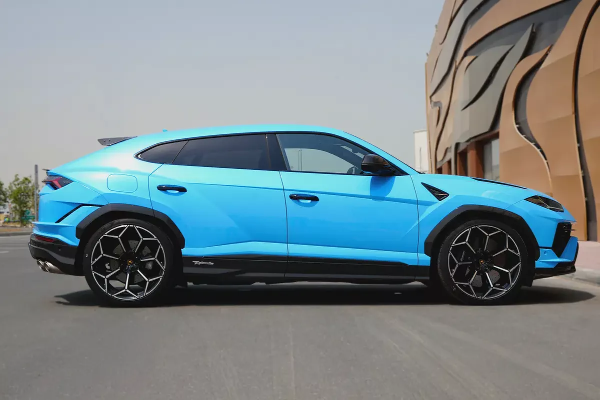 2024 Lamborghini Urus Performante | Excelent Condition | Baby Blue color |-4-4