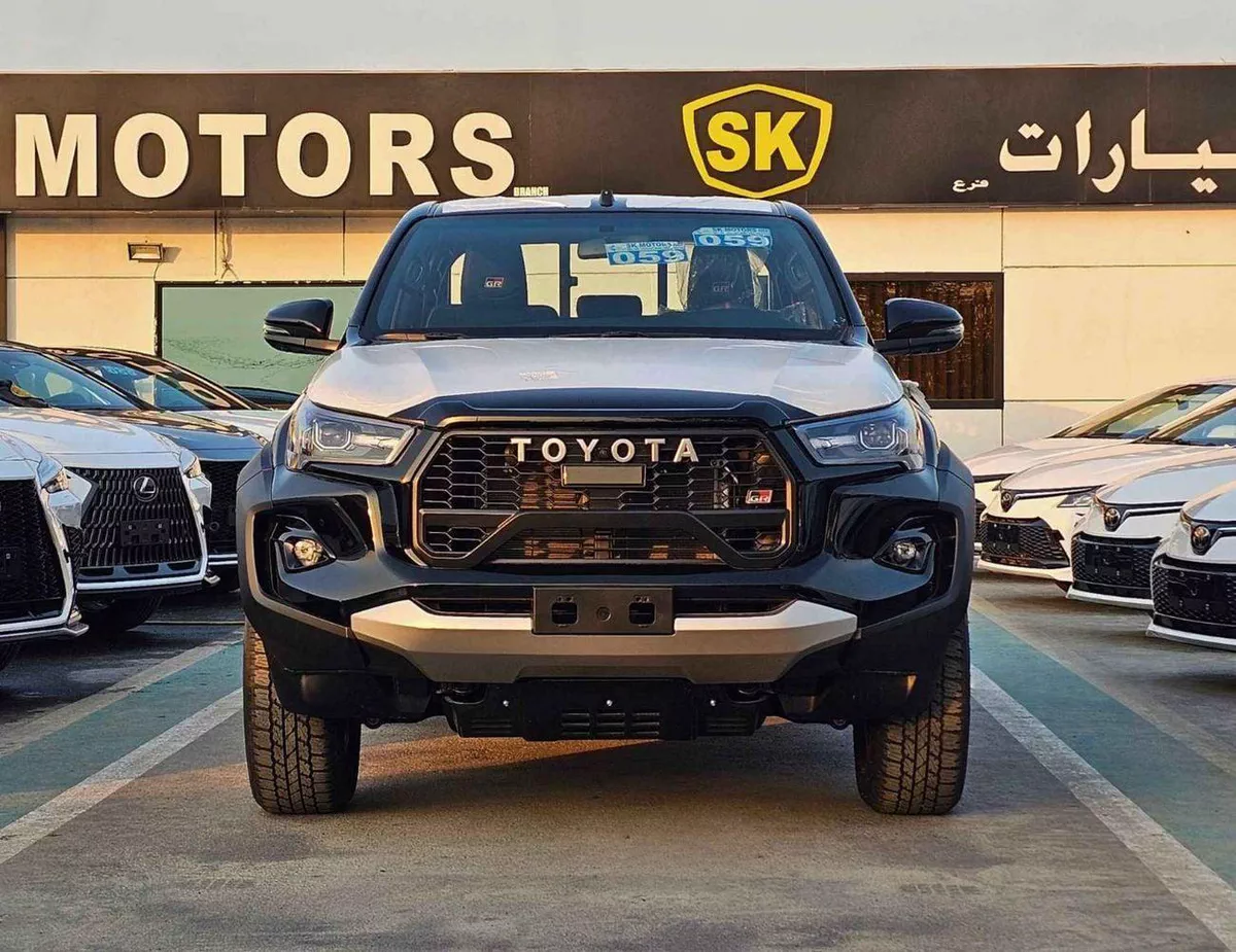 Toyota Hilux GR SPORT | 4.0L V6 PETROL | BLIND SPOT | OVER FNDER+WIDE BODY | 360 САМ | DIFF LOCK | CODE # H4GRY-1-0