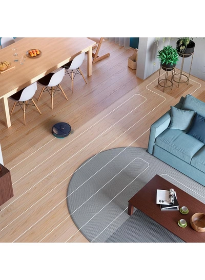 Philips Home Run 2000 Series Vacuum & Mop Robot ,2700 pa Strong Suction Power, Up to 130 min Runtime, Self Charging, Auto-Empty station 2000 W XU2100/10 Navy-2