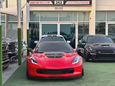 CHEVROLET CORVETTE C7 ZO6 GCC 2019 FULL OPTION ORIGINAL PAINT PERFECT CONDITION FULL SERVICE HISTORY-1