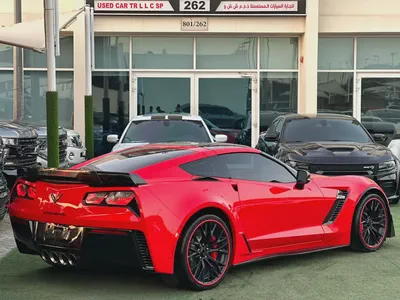 CHEVROLET CORVETTE C7 ZO6 GCC 2019 FULL OPTION ORIGINAL PAINT PERFECT CONDITION FULL SERVICE HISTORY-2