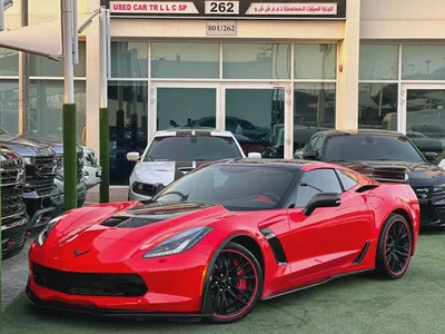 CHEVROLET CORVETTE C7 ZO6 GCC 2019 FULL OPTION ORIGINAL PAINT PERFECT CONDITION FULL SERVICE HISTORY-3