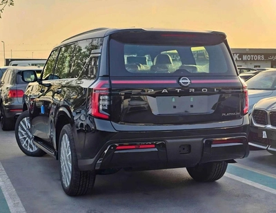 Nissan Patrol LE PLATINUM TWIN TURBO /FULL OPTION WITH RR ENTERTAINMENT SCREEN (CODE # LE PLATINUM)-3
