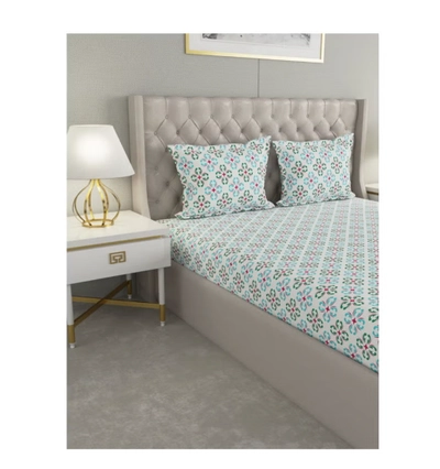 Raymond Home King Flat Sheet Super Soft 120 TC Pure Cotton -2