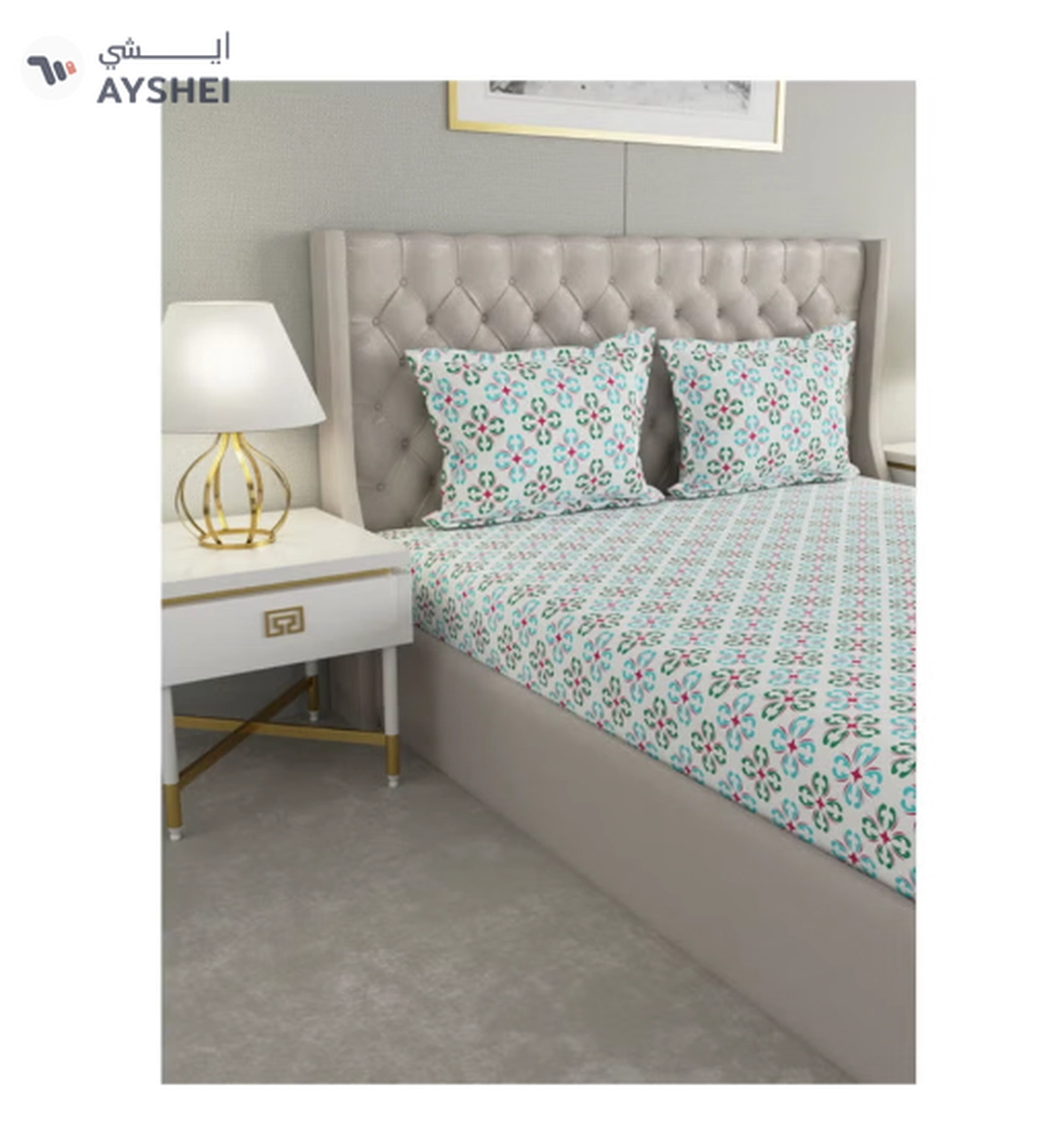 Raymond Home King Flat Sheet Super Soft 120 TC Pure Cotton -2-2