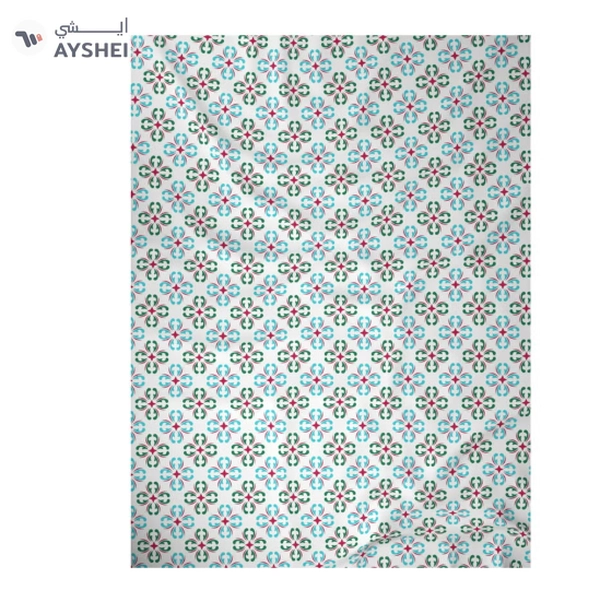 Raymond Home King Flat Sheet Super Soft 120 TC Pure Cotton 