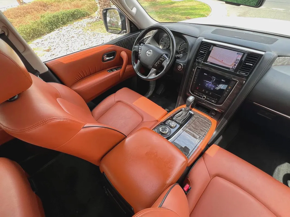 !! 2021 !! NISSAN | PATROL | SE TITANIUM | GCC | SERVICE HISTORY-10-10
