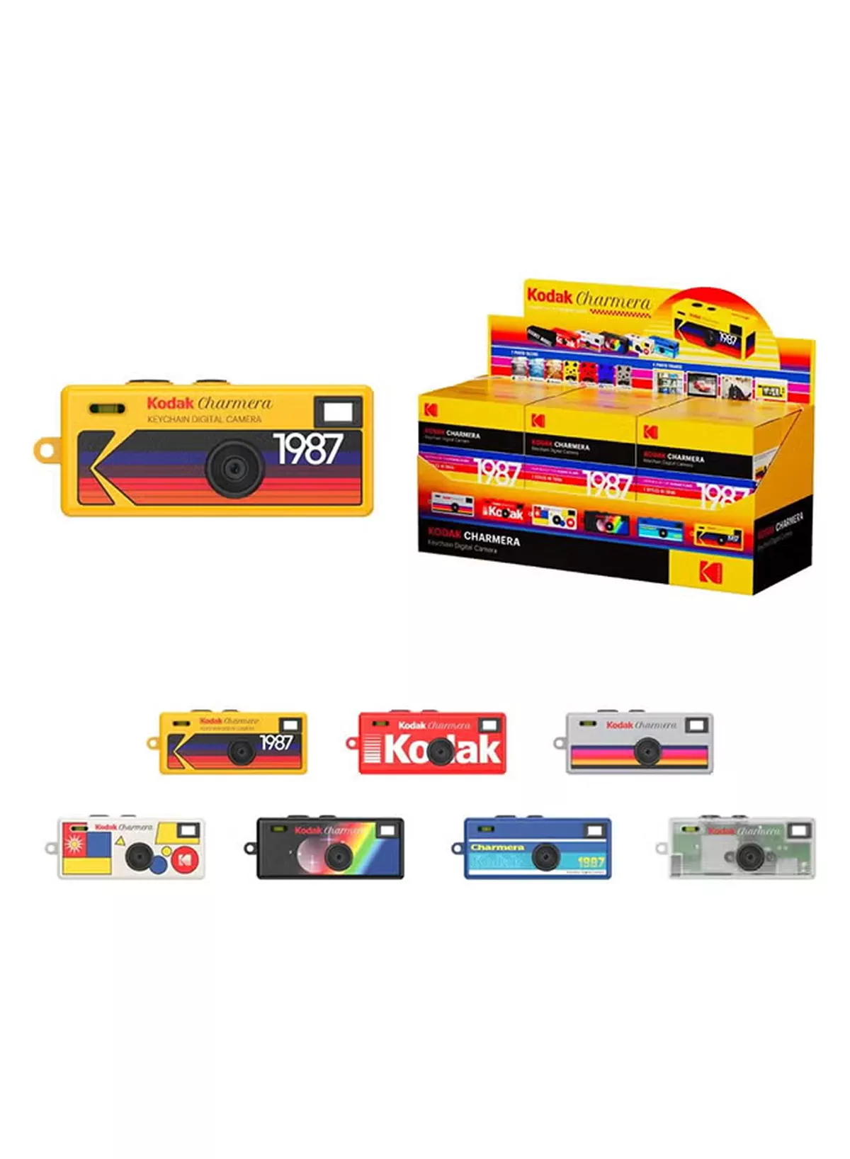 Kodak CHARMERA Keychain Digital Camera Blind Box Single Box (1PC)-2-2