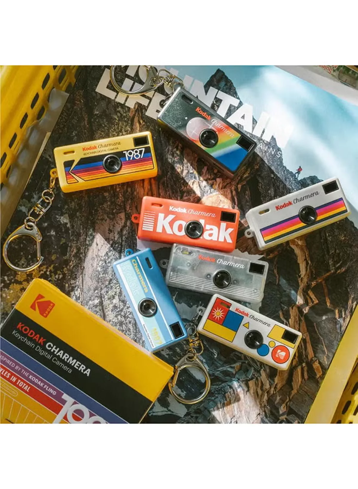 Kodak CHARMERA Keychain Digital Camera Blind Box Single Box (1PC)-5-5