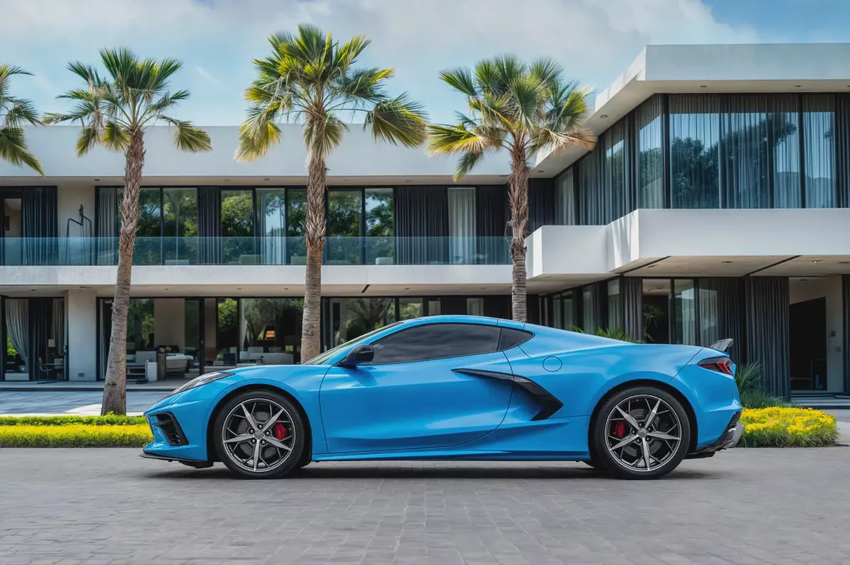 5,875 P.M |  Corvette Z06 3LZ | 0% Downpayment | Excellent Condition!-1-1