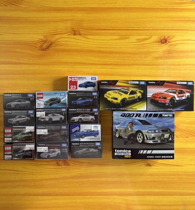 25pcs tomica GTR/skyline collection-7