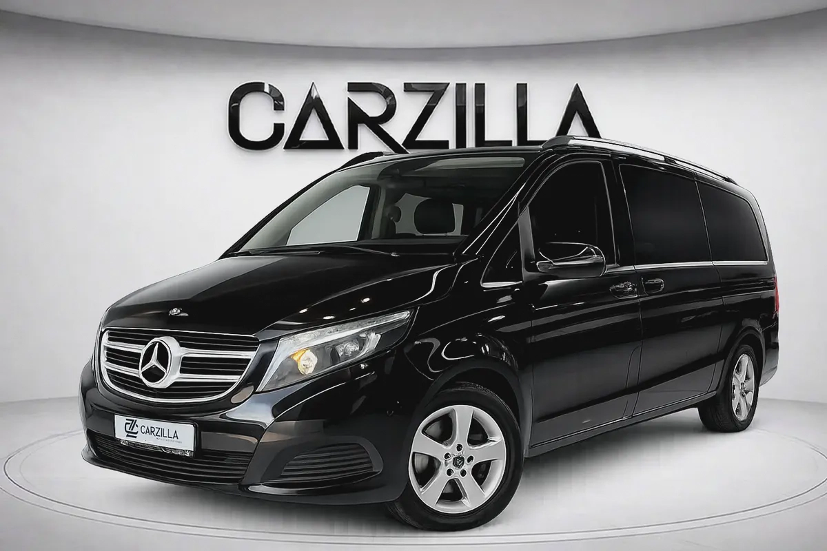 Mercedes-Benz V250 2018 l Gargash l Premium Van l AED 1,852 P.M l 0% Downpayment-0-0