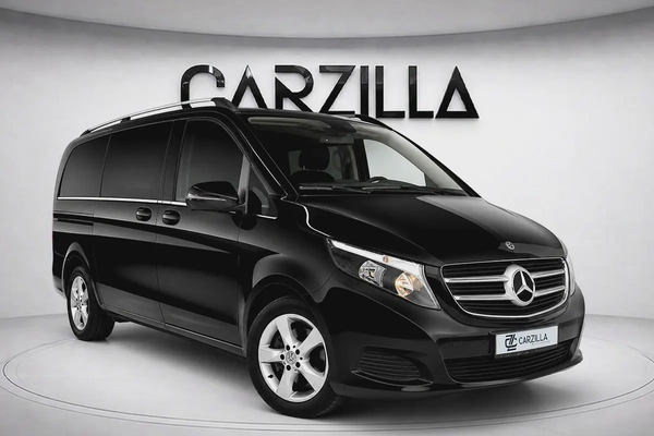 Mercedes-Benz V250 2018 l Gargash l Premium Van l AED 1,852 P.M l 0% Downpayment