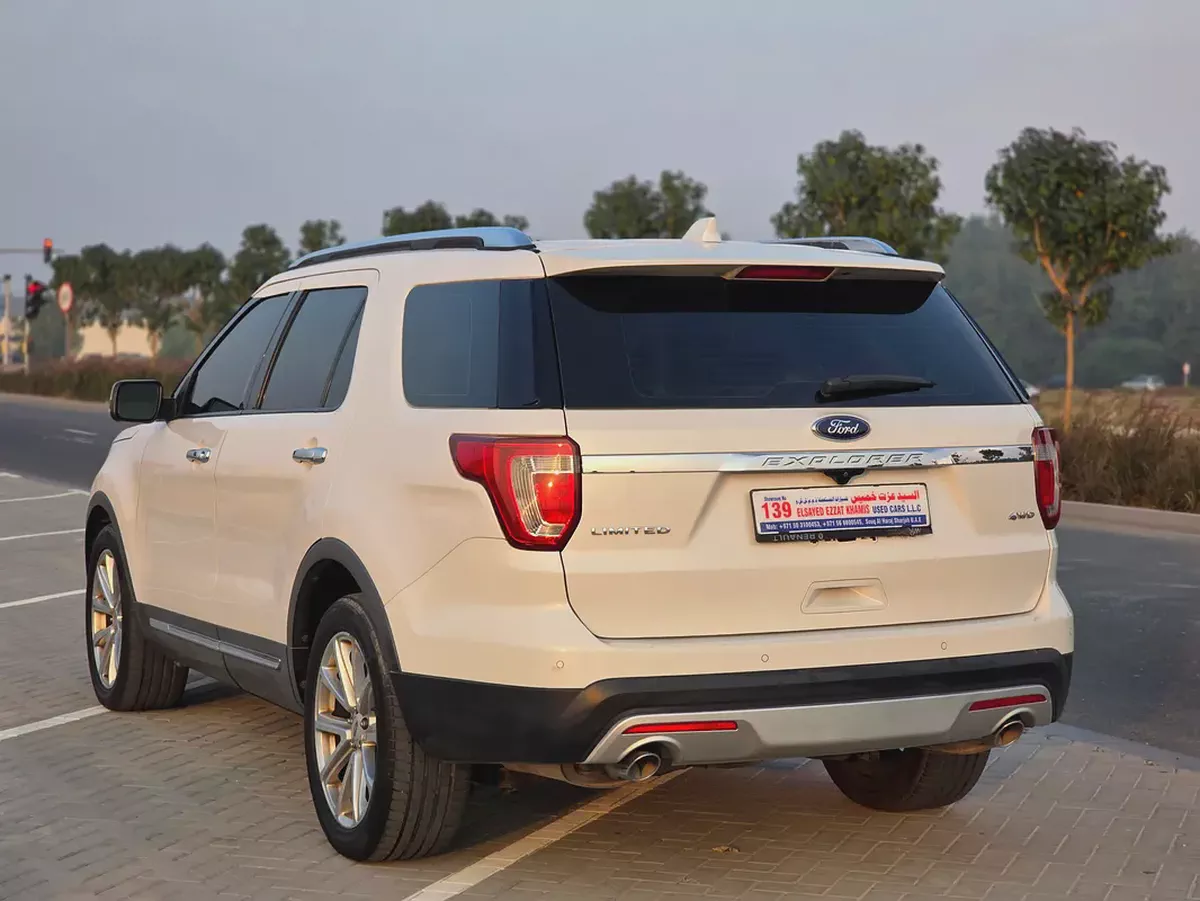 2017 Ford Explorer Limited - GCC Specs, Full Service History, Excellent Condition-5-5