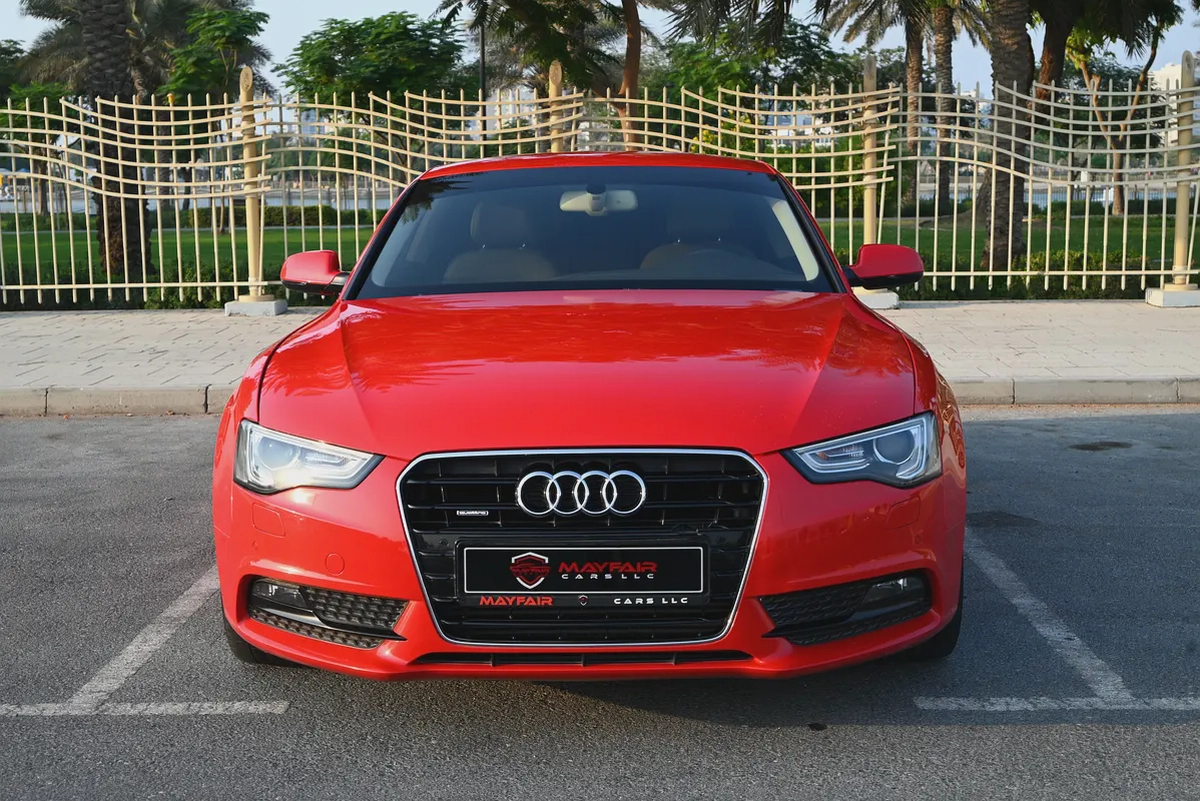0% DP - FSH - FIRST OWNER - AUDI A5 COUPE 4WD - GCC SPECS-1-1