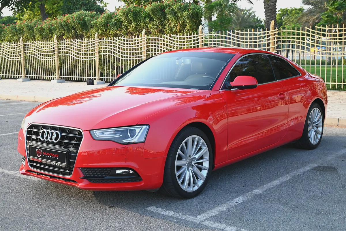 0% DP - FSH - FIRST OWNER - AUDI A5 COUPE 4WD - GCC SPECS-2-2