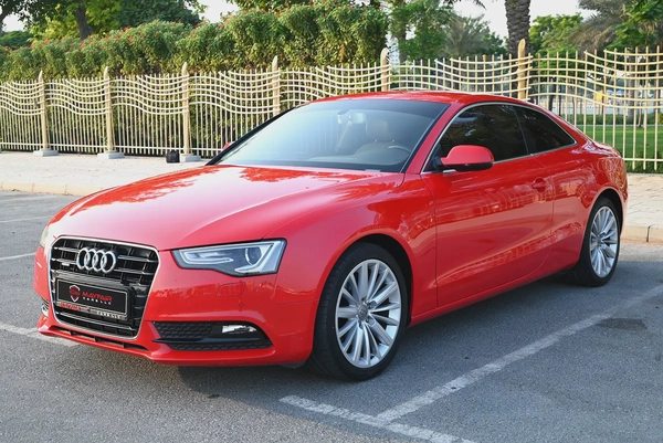 0% DP - FSH - FIRST OWNER - AUDI A5 COUPE 4WD - GCC SPECS