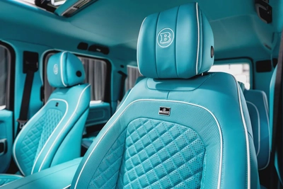 Mercedes Benz G63 AMG-800 Brabus Kit-Tiffany Blue Interior-Exclusive Order-Low Mileage-14