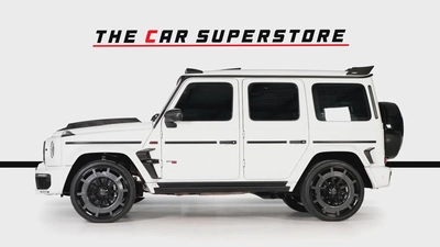 Mercedes Benz G63 AMG-800 Brabus Kit-Tiffany Blue Interior-Exclusive Order-Low Mileage-4