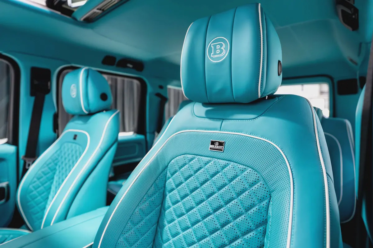 Mercedes Benz G63 AMG-800 Brabus Kit-Tiffany Blue Interior-Exclusive Order-Low Mileage-14-14