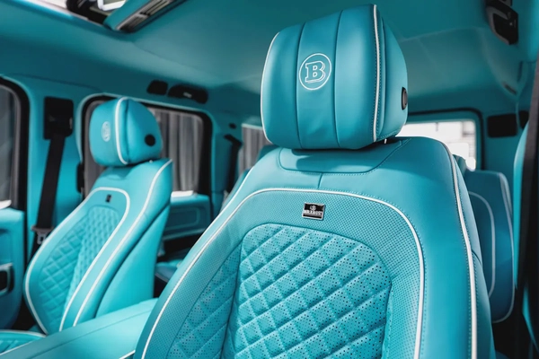 Mercedes Benz G63 AMG-800 Brabus Kit-Tiffany Blue Interior-Exclusive Order-Low Mileage