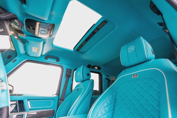 Mercedes Benz G63 AMG-800 Brabus Kit-Tiffany Blue Interior-Exclusive Order-Low Mileage