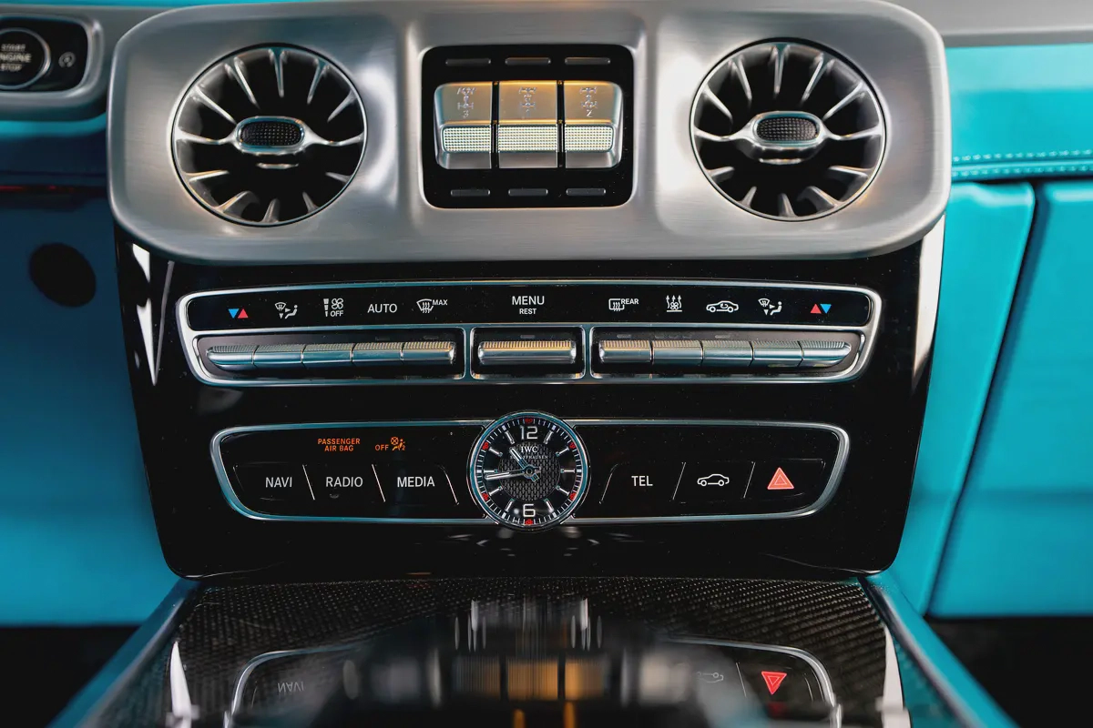 Mercedes Benz G63 AMG-800 Brabus Kit-Tiffany Blue Interior-Exclusive Order-Low Mileage-16-16