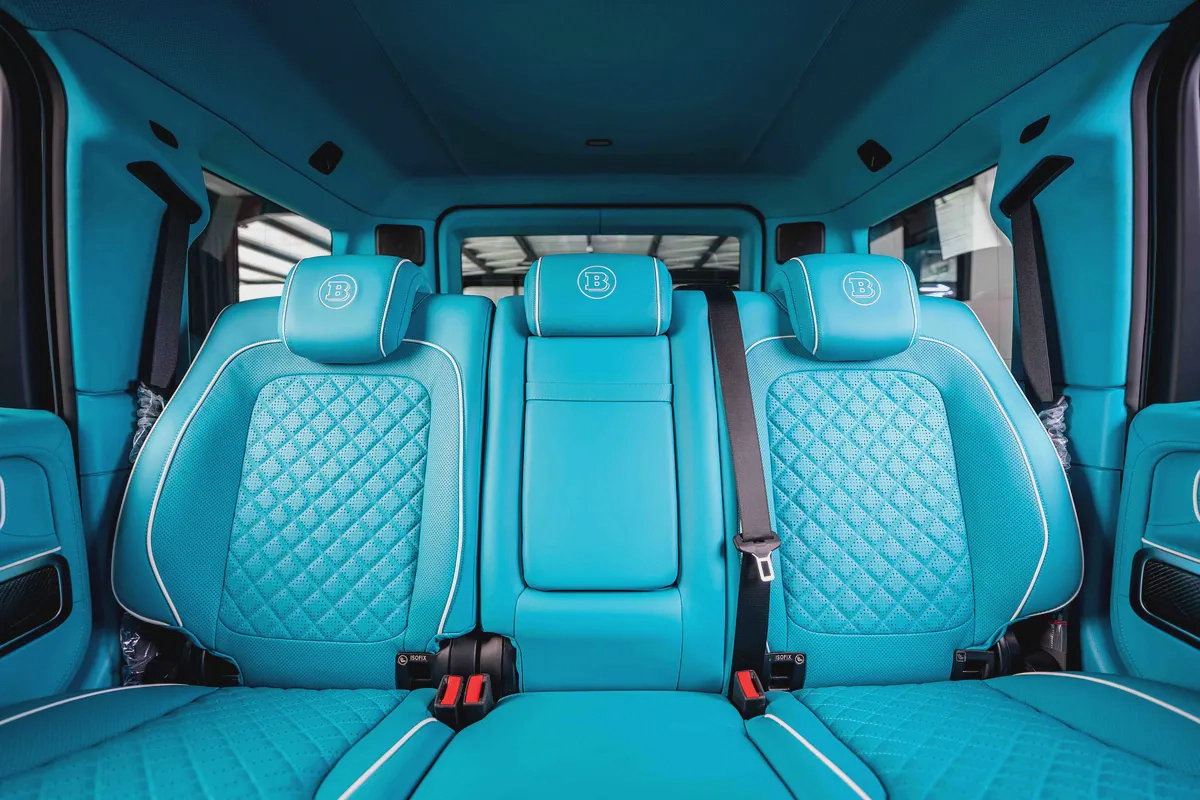 Mercedes Benz G63 AMG-800 Brabus Kit-Tiffany Blue Interior-Exclusive Order-Low Mileage-17-17