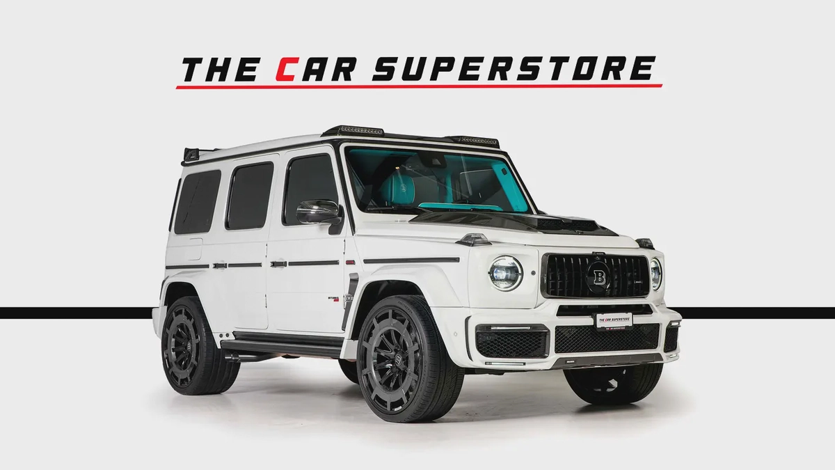 Mercedes Benz G63 AMG-800 Brabus Kit-Tiffany Blue Interior-Exclusive Order-Low Mileage-1-1