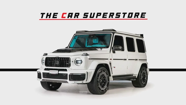 Mercedes Benz G63 AMG-800 Brabus Kit-Tiffany Blue Interior-Exclusive Order-Low Mileage